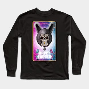 Happy Easter, Easter Bunny skull Long Sleeve T-Shirt